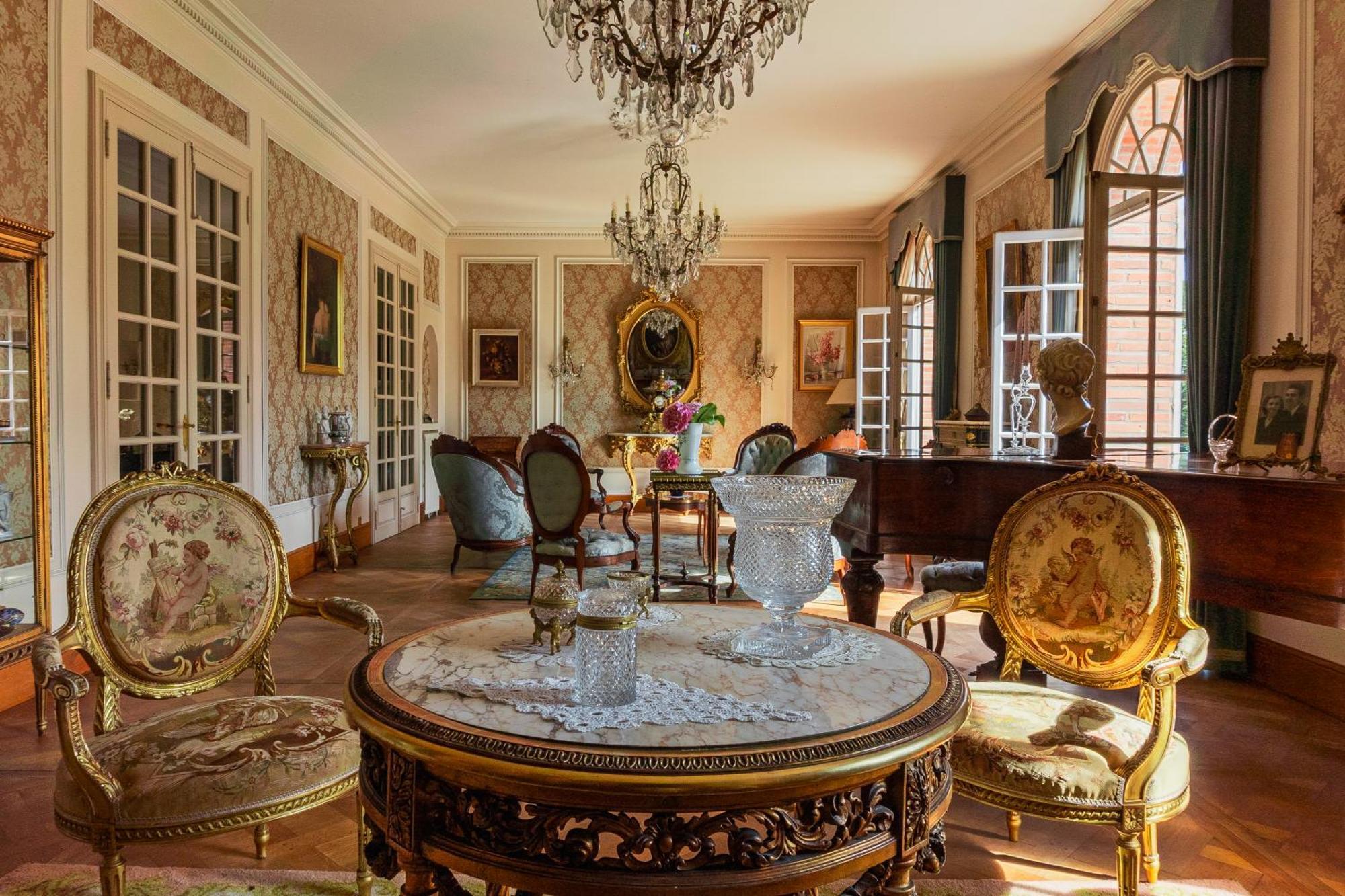 Castel Bois Marie, Maison D'Hotes Montauban Bagian luar foto The drawing room